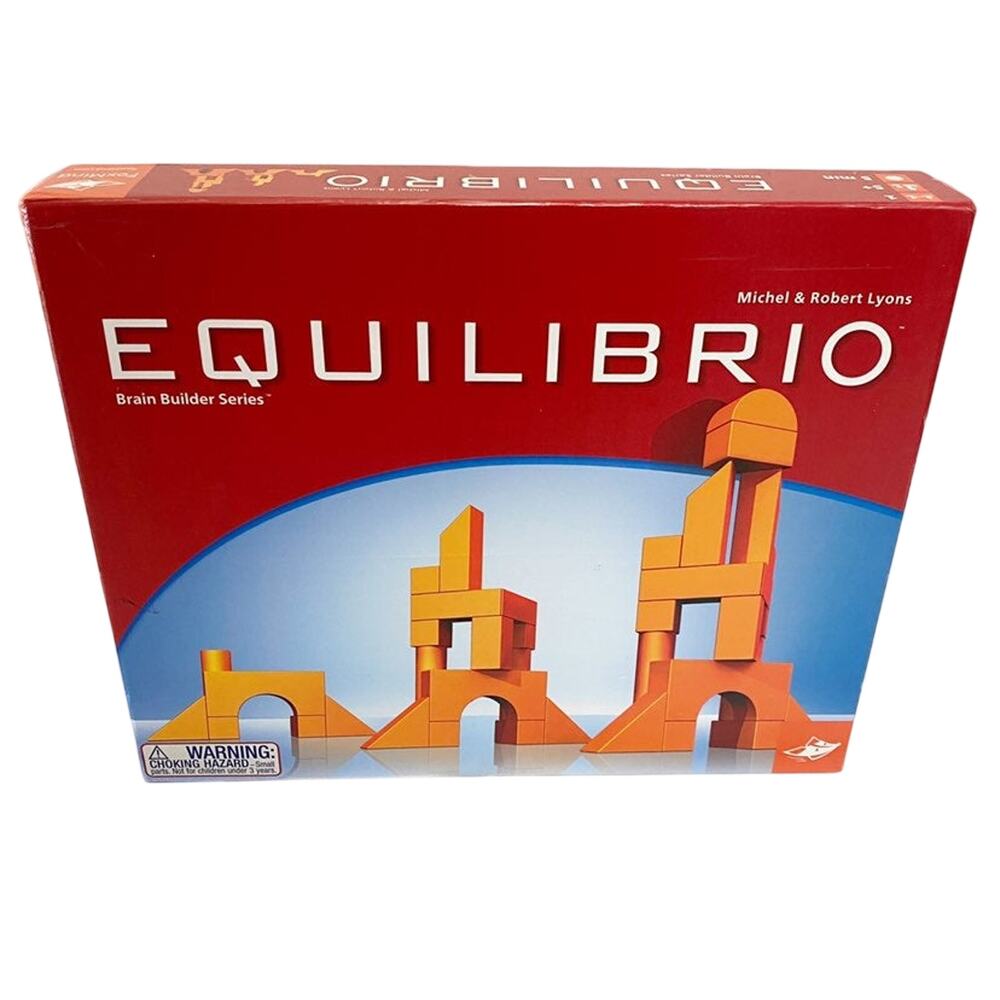 FOXMIND Equilibrio Game Brain Builder Series 3D Spatial Logic Puzzle Complete
